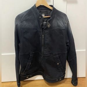 Gstar Denim Jacket - Size XL Dark Blue Casual